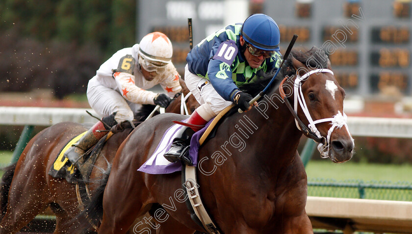 Jack-Van-Berg-0002 
 JACK VAN BERG (Jon Court) wins Maiden
Churchill Downs USA 2 Nov 2018 - Pic Steven Cargill / Racingfotos.com