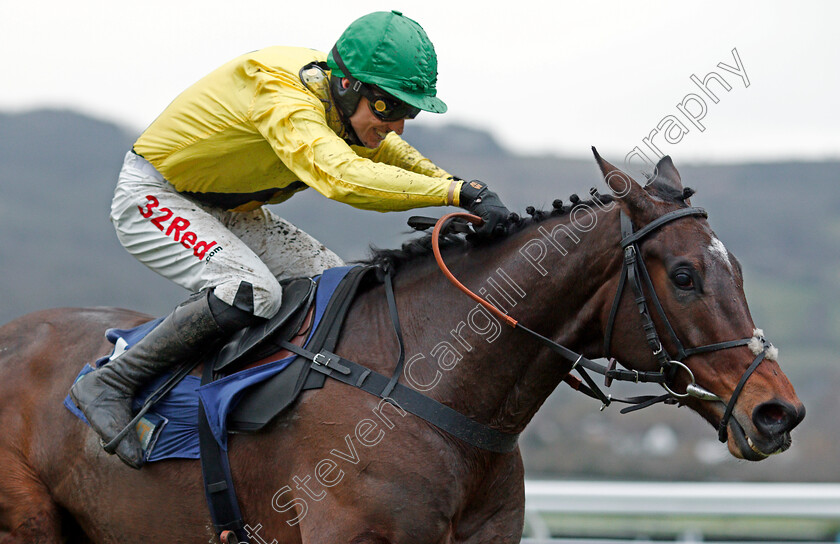 Boyhood-0006 
 BOYHOOD (Paddy Brennan) wins The BetBright Casino Handicap Hurdle Cheltenham 1 Jan 2018 - Pic Steven Cargill / Racingfotos.com