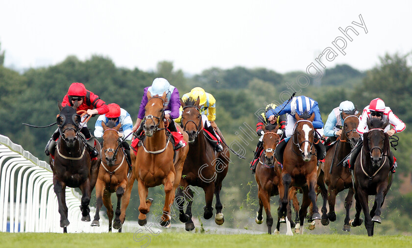 Cosmopolitan-Queen-0001 
 COSMOPOLITAN QUEEN (2nd left, Ryan Moore) beats CHARACTER WITNESS (left) and WARSAAN (2nd right) in The Gate-A-Mation Handicap
Sandown 15 Jun 2018 - Pic Steven Cargill / Racingfotos.com