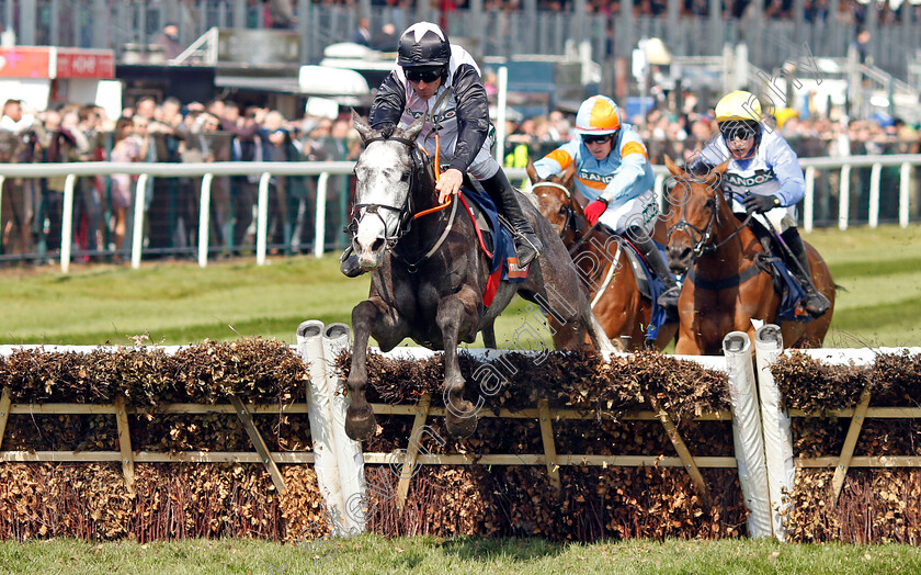 Irish-Point-0004 
 IRISH POINT (Davy Russell) wins The Turners Mersey Novices Hurdle
Aintree 15 Apr 2023 - Pic Steven Cargill / Racingfotos.com