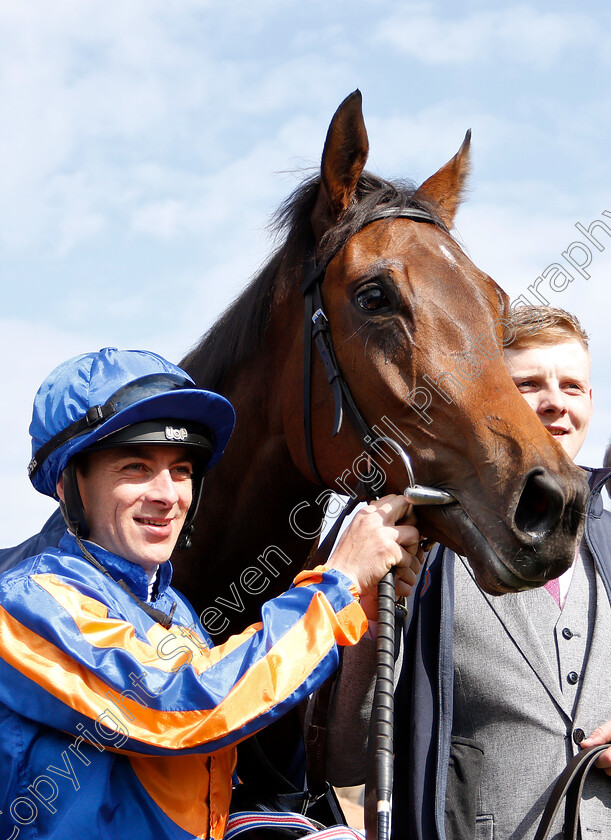 Hermosa-0017 
 HERMOSA (Wayne Lordan) after The Qipco 1000 Guineas
Newmarket 5 May 2019 - Pic Steven Cargill / Racingfotos.com