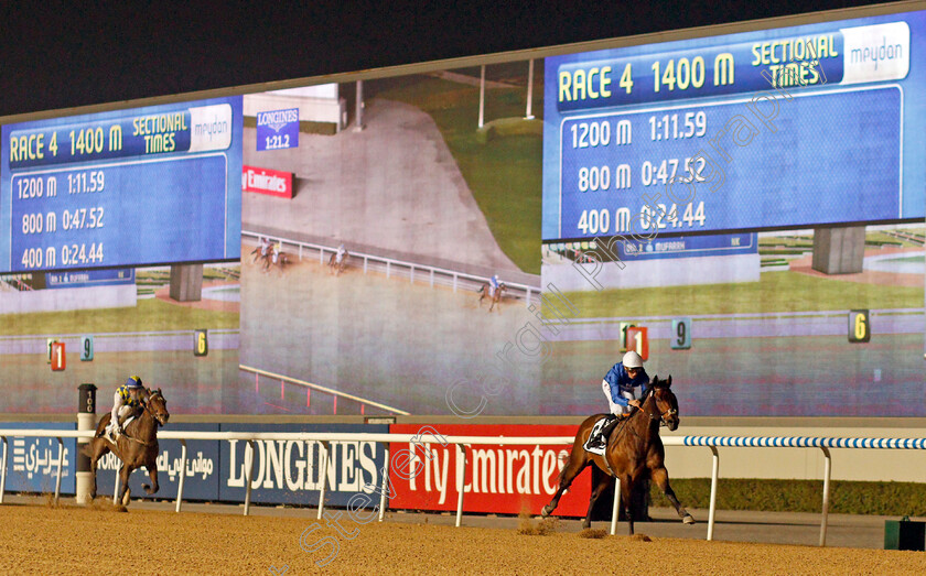 Gold-Town-0003 
 GOLD TOWN (William Buick) wins The UAE 2000 Guineas Trial Div1 Meydan 25 Jan 2018 - Pic Steven Cargill / Racingfotos.com