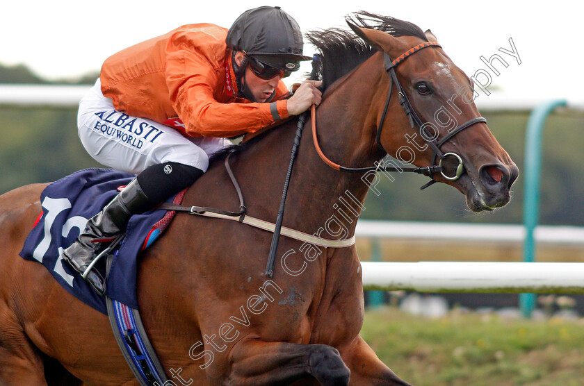 Goldie-Hawk-0006 
 GOLDIE HAWK (Jack Mitchell) wins The #Betyourway At Betway Handicap
Lingfield 26 Aug 2020 - Pic Steven Cargill / Racingfotos.com