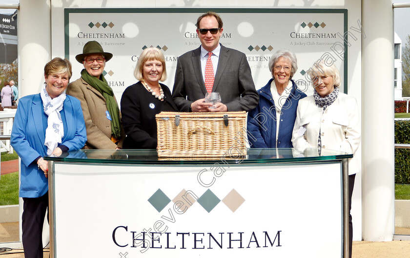 Mystic-Dreamer-0011 
 Presentation to Ben Pauling for the Gloucestershire trainers championship
Cheltenham 18 Apr 2019 - Pic Steven Cargill / Racingfotos.com