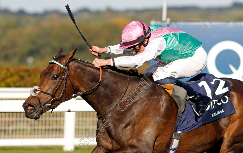 Kalpana-0005 
 KALPANA (William Buick) wins The Qipco British Champions Fillies & Mares Stakes
Ascot 19 Oct 2024 - Pic Steven Cargill / Racingfotos.com