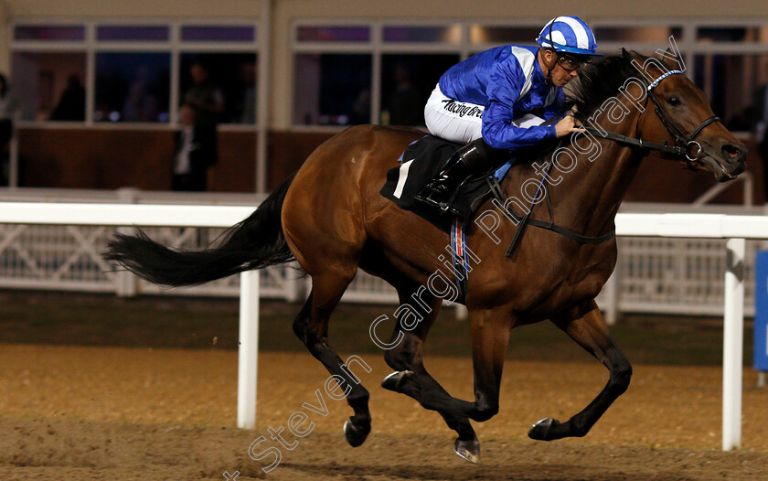 Nazeef-0005 
 NAZEEF (Jim Crowley) wins The Bet In Play At totesport.com Novice Stakes
Chelmsford 4 Sep 2019 - Pic Steven Cargill / Racingfotos.com