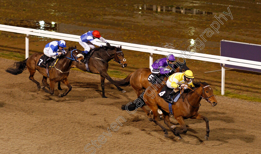 Disarming-0003 
 DISARMING (Richard Kingscote) wins The Racing Welfare Handcap Div2
Chelmsford 18 Feb 2021 - Pic Steven Cargill / Racingfotos.com