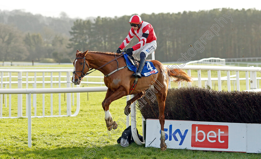 Lecky-Watson-0003 
 LECKY WATSON (Paul Townend) wins The Sky Bet Novices Chase
Punchestown 12 Jan 2025 - Pic Steven Cargill / Racingfotos.com