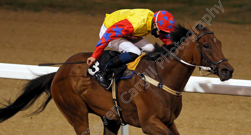 Extrodinair-0006 
 EXTRODINAIR (Daniel Muscutt) wins The tote.co.uk Now Never Beaten By SP Handicap
Chelmsford 22 Aug 2020 - Pic Steven Cargill / Racingfotos.com