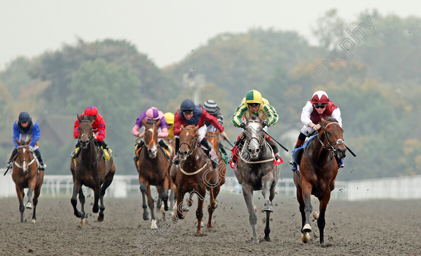 Graffiti-Master-0003 
 GRAFFITI MASTER (right, James Doyle) beats BAILEYS EXCELERATE (2nd right) in The Matchbook British Stallion Studs EBF Novice Stakes Kempton 25 Sep 2017 - Pic Steven Cargill / Racingfotos.com