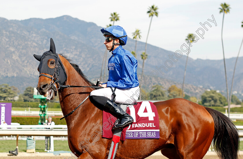 Master-Of-The-Seas-0008 
 MASTER OF THE SEAS (William Buick) before winning The Breeders' Cup Mile
Santa Anita 4 Nov 2023 - Pic Steven Cargill / Racingfotos.com