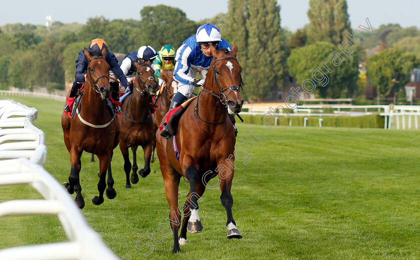 Fox-Premier-0002 
 FOX PREMIER (Silvestre De Sousa) wins The Call Star Sports On 08000 521 321 Handicap
Sandown 30 May 2019 - Pic Steven Cargill / Racingfotos.com