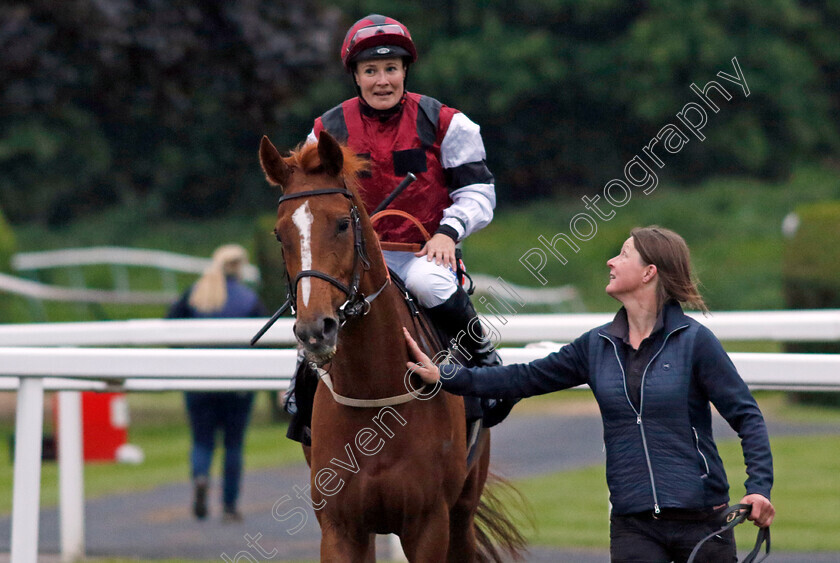 Pound-Off-You-0006 
 POUND OFF YOU (Joanna Mason) winner of The Visit racingtv.com Handicap
Nottingham 30 May 2023 - Pic Steven Cargill / Racingfotos.com