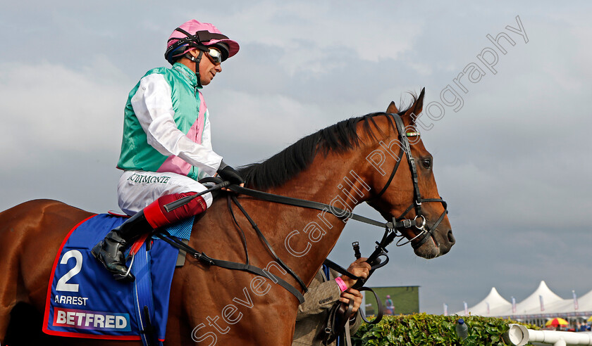 Arrest-0003 
 ARREST (Frankie Dettori)
Doncaster 16 Sep 2023 - Pic Steven Cargill / Racingfotos.com