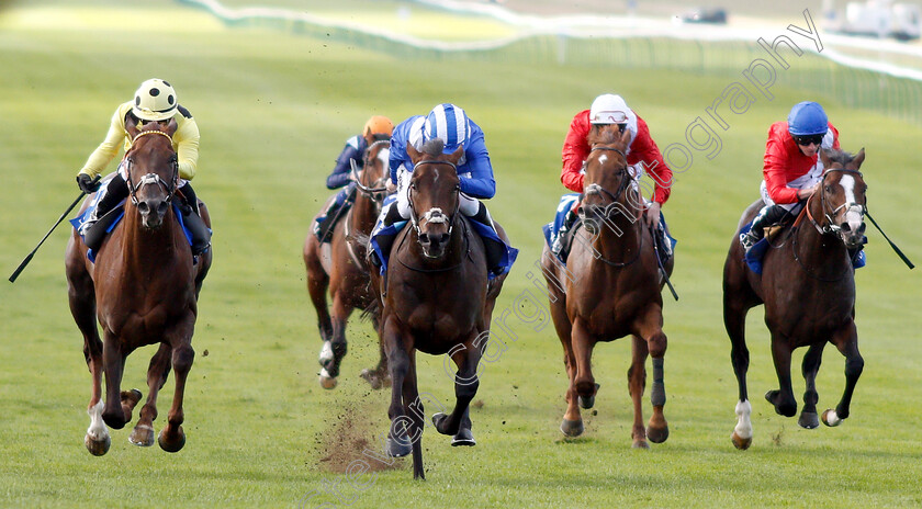 Mustashry-0001 
 MUSTASHRY (2nd left, Jim Crowley) beats ZABEEL PRINCE (left) in The Shadwell Joel Stakes
Newmarket 28 Sep 2018 - Pic Steven Cargill / Racingfotos.com