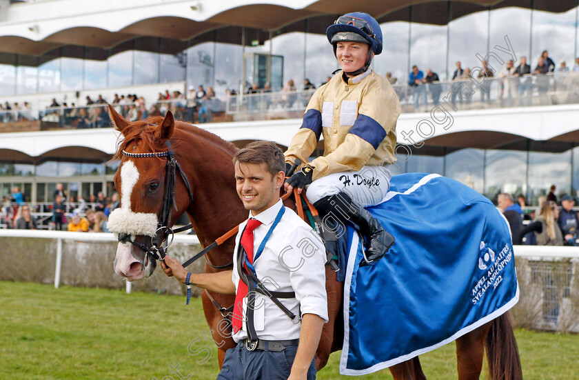 Manitou-0011 
 MANITOU (Hollie Doyle) winner of The Appel Au Maitre Svealandlopning
Bro Park, Sweden 18 Sep 2022 - Pic Steven Cargill / Racingfotos.com