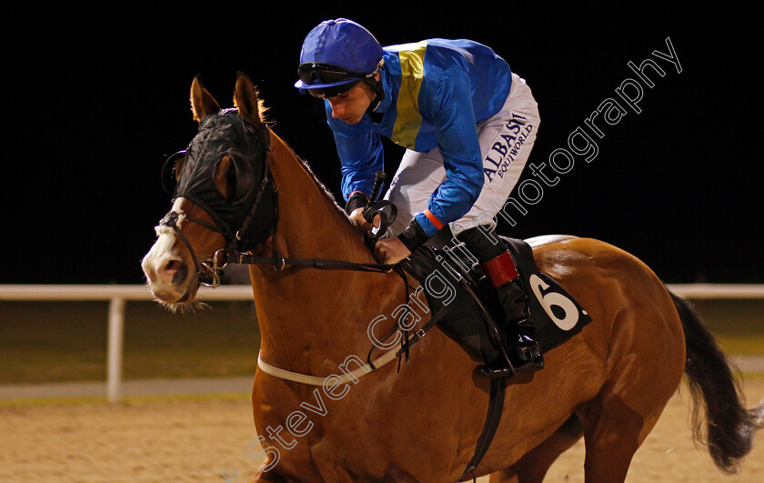 Breanski-0001 
 BREANSKI (Adam Kirby) Chelmsford 8 Dec 2017 - Pic Steven Cargill / Racingfotos.com