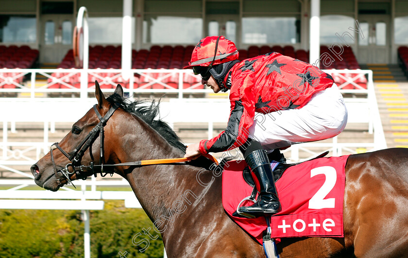 Paws-For-Thought-0003 
 PAWS FOR THOUGHT (Richard Kingscote) wins The tote+ Pays You More At tote.co.uk Handicap
Chester 5 May 2021 - Pic Steven Cargill / Racingfotos.com