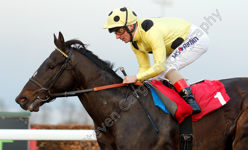 Canvassed-0006 
 CANVASSED (Andrea Atzeni) wins The 32Red.com Novice Stakes
Kempton 3 Apr 2019 - Pic Steven Cargill / Racingfotos.com