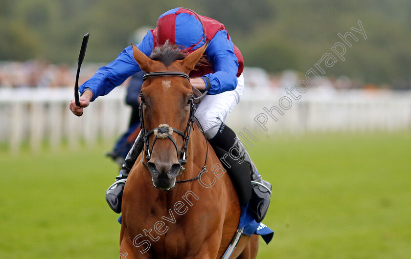 Content-0002 
 CONTENT (Ryan Moore) wins The Pertemps Network Yorkshire Oaks
York 22 Aug 2024 - Pic Steven Cargill / Racingfotos.com