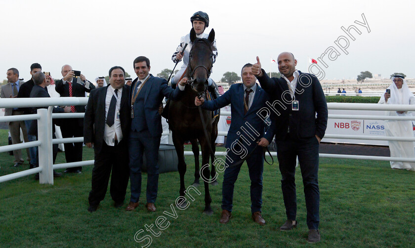 Royal-Julius-0011 
 ROYAL JULIUS (Stephane Pasquier) after The Bahrain International Trophy
Bahrain 22 Nov 2019 - Pic Steven Cargill / Racingfotos.com