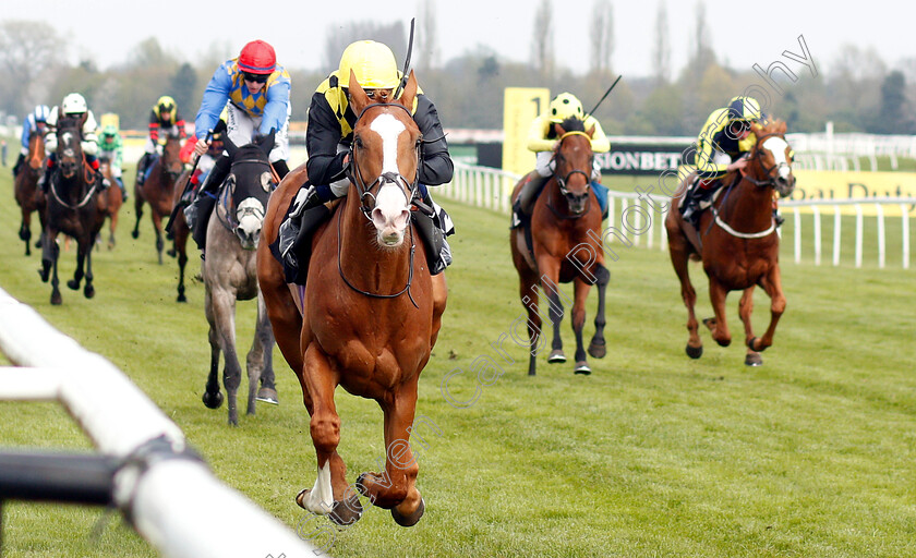 Raise-You-0001 
 RAISE YOU (Oisin Murphy) wins The Dubai Duty Free Tennis Championships Maiden Stakes Div2
Newbury 13 Apr 2019 - Pic Steven Cargill / Racingfotos.com