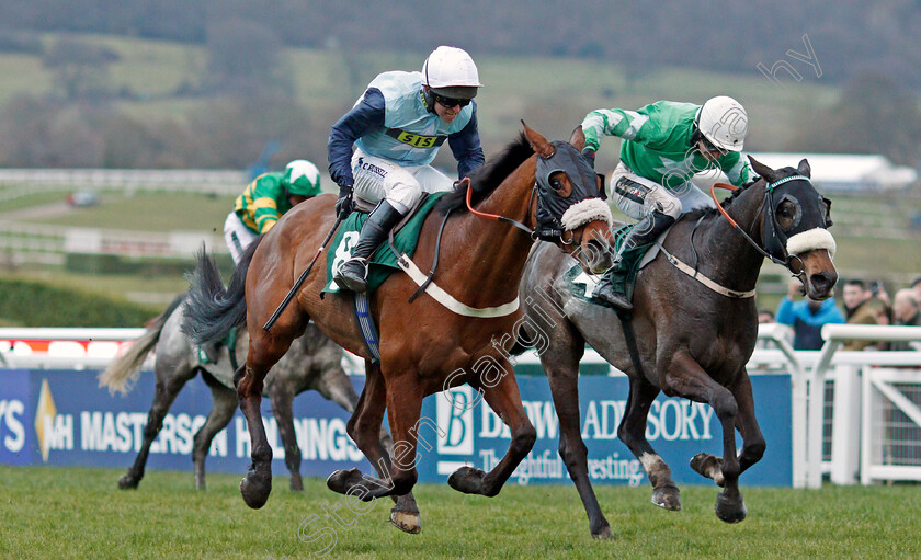 Missed-Approach-0003 
 MISSED APPROACH (left, Noel McParlan) beats MALL DINI (right) in The Fulke Walwyn Kim Muir Challenge Cup Amateur Riders Handicap Chase Cheltenham 15 Mar 2018 - Pic Steven Cargill / Racingfotos.com