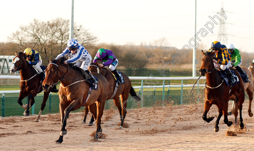 Divine-Call-0001 
 DIVINE CALL (Hollie Doyle) wins The Betway Heed Your Hunch Handicap
Southwell 11 Dec 2018 - Pic Steven Cargill / Racingfotos.com