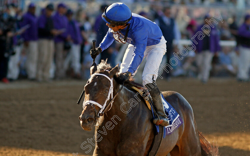 Immersive-0003 
 IMMERSIVE (Manuel Franco) Breeders' Cup Juvenile Fillies
Del Mar USA 1 Nov 2024 - Pic Steven Cargill / Racingfotos.com