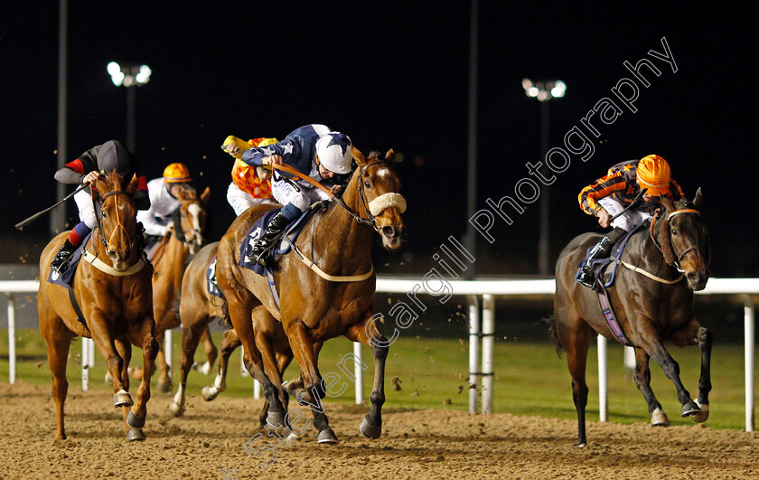 Lady-Of-York-0001 
 LADY OF YORK (left, Joey Haynes) beats EPANEEMA (right) in The Heed Your Hunch At Betway Handicap Div2
Wolverhampton 24 Nov 2020 - Pic Steven Cargill / Racingfotos.com