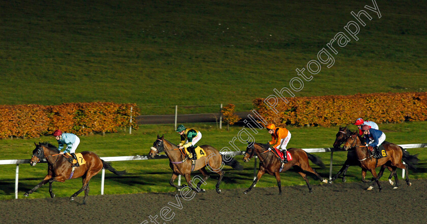 Volturnus-0001 
 VOLTURNUS (Nicky Mackay) leads all the way to win The 32Red On The App Store Handicap Kempton 8 Nov 2017 - Pic Steven Cargill / Racingfotos.com