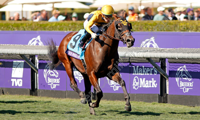 Four-Wheel-Drive-0006 
 FOUR WHEEL DRIVE (Irad Ortiz) wins The Breeders' Cup Juvenile Turf Sprint
Santa Anita USA 1 Nov 2019 - Pic Steven Cargill / Racingfotos.com