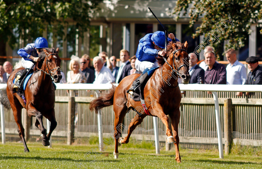 Quintillus-0002 
 QUINTILLUS (William Buick) wins The Watch Every Race Live On Racingtv Handicap
Newmarket 7 Aug 2021 - Pic Steven Cargill / Racingfotos.com