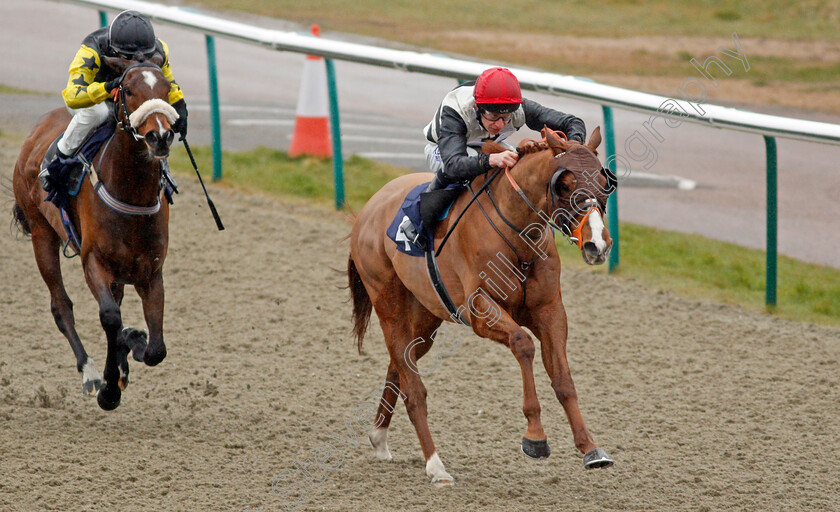 Caribeno-0006 
 CARIBENO (Luke Morris) wins The Betway Handicap
Lingfield 10 Mar 2021 - Pic Steven Cargill / Racingfotos.com