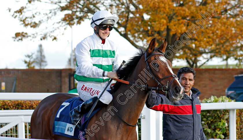 Kawida-0001 
 KAWIDA (Tom Marquand) before winning The British Stallion Stds EBF Montrose Fillies Stakes
Newmarket 30 Oct 2021 - Pic Steven Cargill / Racingfotos.com