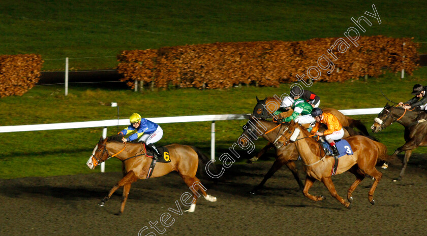 Happy-Escape-0003 
 HAPPY ESCAPE (Hollie Doyle) wins The 32Red Handicap
Kempton 16 Jan 2019 - Pic Steven Cargill / Racingfotos.com