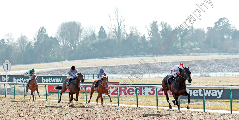 Walk-In-The-Sun-0004 
 WALK IN THE SUN (Ryan Moore) wins The 32Red Casino Novice Stakes Lingfield 27 Feb 2018 - Pic Steven Cargill / Racingfotos.com