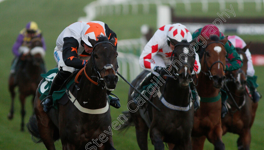 Master-Debonair-0004 
 MASTER DEBONAIR (James Bowen) wins The High Sheriff Of Gloucestershire And Racing Remember Stanadard Open National Hunt Flat Race
Cheltenham 18 Nov 2018 - Pic Steven Cargill / Racingfotos.com