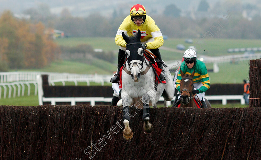 Politologue-0001 
 POLITOLOGUE (Harry Cobden)
Cheltenham 17 Nov 2019 - Pic Steven Cargill / Racingfotos.com