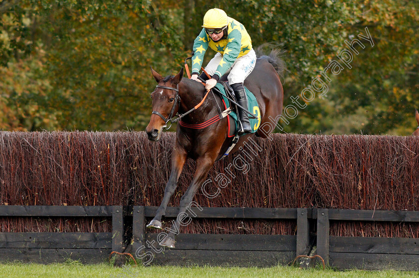 Jubilympics-0002 
 JUBILYMPICS (James Bowen) wins The Sky Sports Racing Mares Novices Handicap Chase
Fakenham 16 Oct 2020 - Pic Steven Cargill / Racingfotos.com