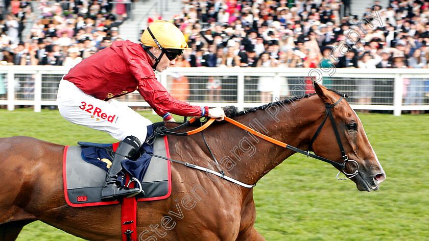 Pallasator-0006 
 PALLASATOR (Jamie Spencer) wins The Queen Alexandra Stakes 
Royal Ascot 23 Jun 2018 - Pic Steven Cargill / Racingfotos.com