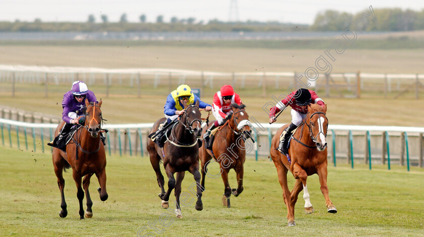 Dig-Two-0001 
 DIG TWO (James Doyle) beats MY DUBAWI (centre) and SECRET STRENGTH (left) in The Betfair British EBF Maiden Stakes
Newmarket 2 May 2021 - Pic Steven Cargill / Racingfotos.com