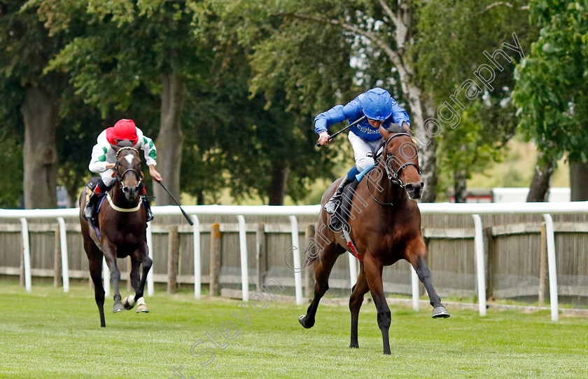 Dazzling-Star-0005 
 DAZZLING STAR (William Buick) wins The Victor Veitch British EBF Maiden Fillies Stakes
Newmarket 30 Jun 2023 - Pic Steven Cargill / Racingfotos.com