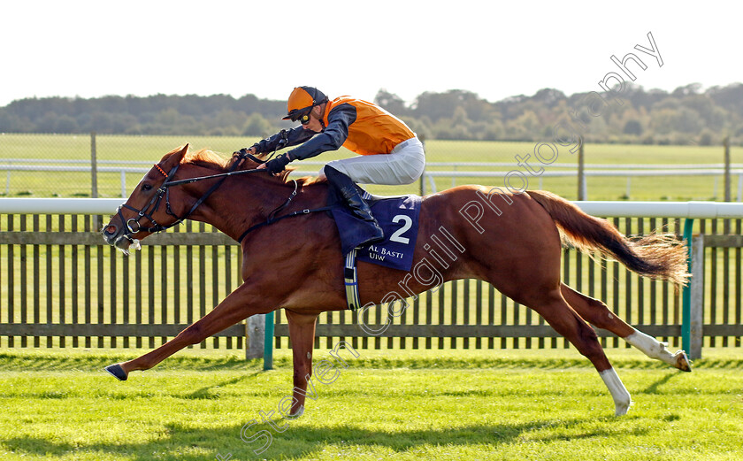 Carla s-Way-0002 
 CARLA'S WAY (James Doyle) wins The Al Basti Equiworld Dubai Rockfel Stakes
Newmarket 29 Sep 2023 - Pic Steven Cargill / Racingfotos.com