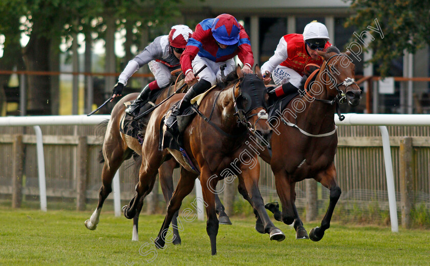 Lovely-Breeze-0004 
 LOVELY BREEZE (left, James Doyle) beats NIGHT NARCISSUS (right) in The Rich Energy Two Drinks One Taste Fillies Handicap
Newmarket 25 Jun 2021 - Pic Steven Cargill / Racingfotos.com