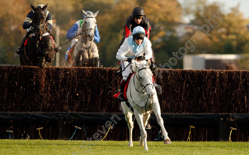 Upbeat-Cobbler-0002 
 UPBEAT COBBLER (Richard Johnson) Kempton 22 Oct 2017 - Pic Steven Cargill / Racingfotos.com