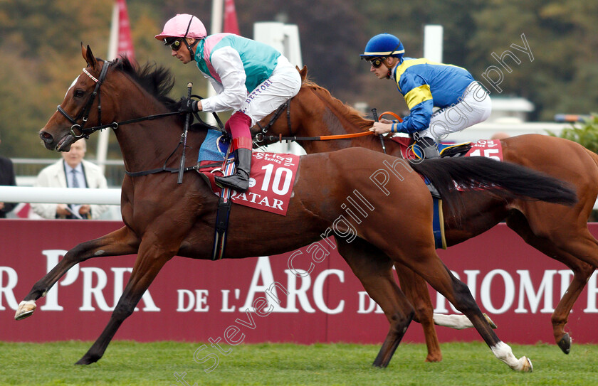 Enable-0002 
 ENABLE (Frankie Dettori) before The Qatar Prix De L'Arc De Triomphe
Longchamp 7 Oct 2018 - Pic Steven Cargill / Racingfotos.com