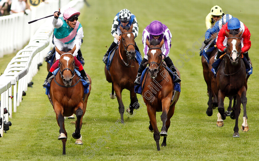 Enable-0008 
 ENABLE (Frankie Dettori) beats MAGICAL (centre) in The Coral Eclipse Stakes
Sandown 6 Jul 2019 - Pic Steven Cargill / Racingfotos.com