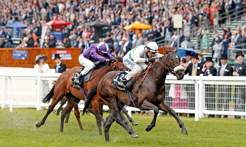 Sandrine-0004 
 SANDRINE (David Probert) wins The Albany Stakes
Royal Ascot 18 Jun 2021 - Pic Steven Cargill / Racingfotos.com