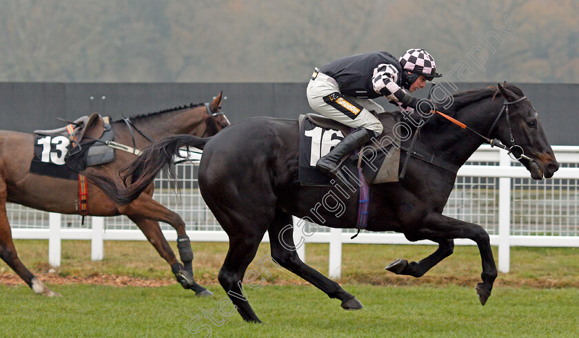 Cap-Du-Nord-0004 
 CAP DU NORD (Jack Tudor) wins The Sir Peter O'Sullevan Memorial Handicap Chase
Newbury 28 Nov 2020 - Pic Steven Cargill / Racingfotos.com